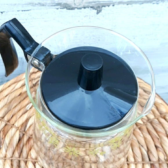 VTG CORY GLASS COFFEE POT - Picture 5 of 10